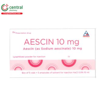 Aescin 10 mg VINPHACO
