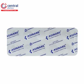 [CHÍNH HÃNG] Aginaril 5mg - thuốc điều trị tăng huyết áp Agimexpharm