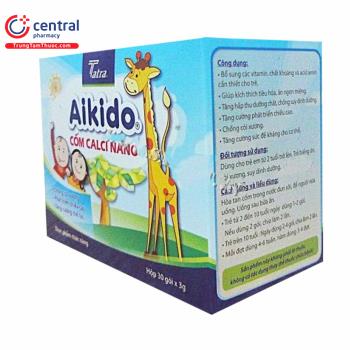 Cốm Calci Nano Aikido bổ sung vitamin và khoáng chất cho bé yêu