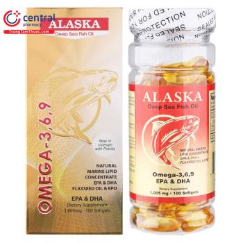 Alaska Deep Sea Fish Oil Omega-3,6,9
