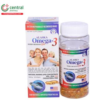 Alaska Omega-3 with Coenzym Q10