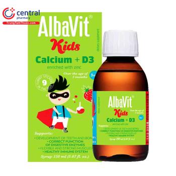Albavit Kids Calcium + D3