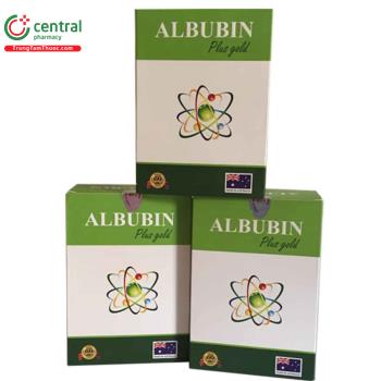 Thuốc Albubin Plus Gold hỗ trợ tăng cường chức năng gan, thận