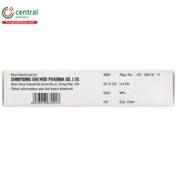 Thuốc Alertin 10mg -Điều trị viêm mũi dị ứng, nổi mề đay vô căn, ngứa