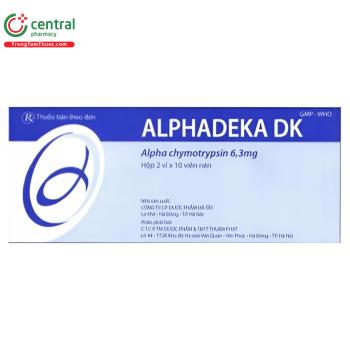 Alphadeka DK 6,3mg (Hộp 2 vỉ)