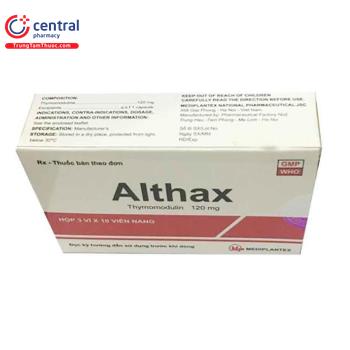 [CHÍNH HÃNG] Thuốc Althax (Thymomodulin 120mg) tăng cường miễn dịch