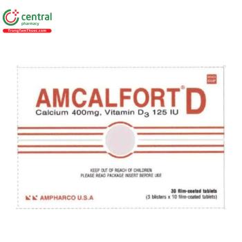 Amcalfort D 400mg/125IU