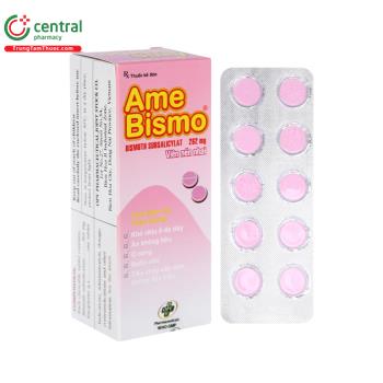 AmeBismo 262mg (viên nén nhai)