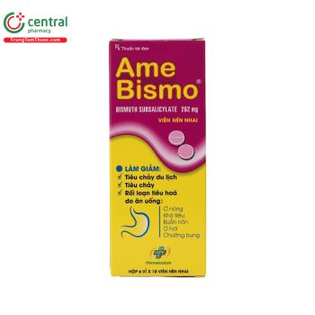 AmeBismo 262mg (viên nén nhai)