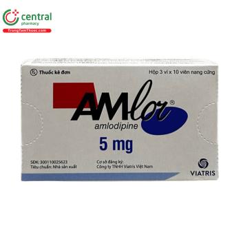 Amlor 5mg Fareva 