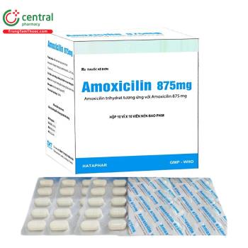 Amoxicilin 875mg Hataphar