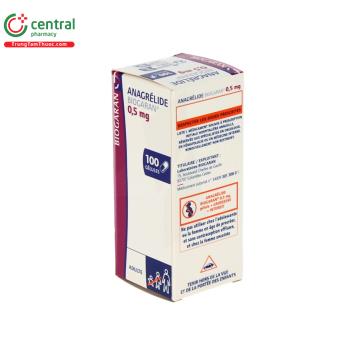 Anagrelide Biogaran 0,5mg