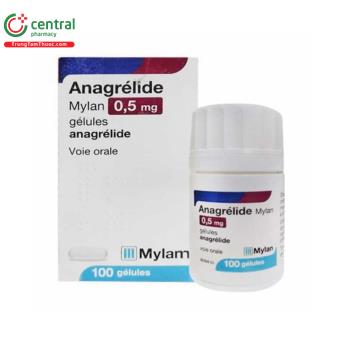 Anagrelide Mylan 0.5mg