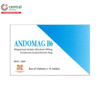 Andomag B6 500mg/5mg