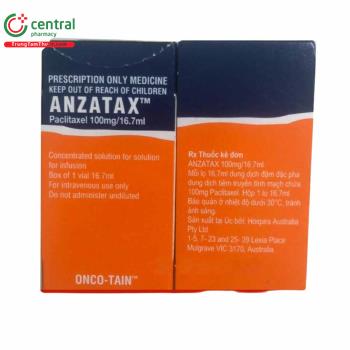 Anzatax 100mg/16.7ml