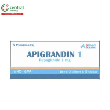 Apigrandin 1mg