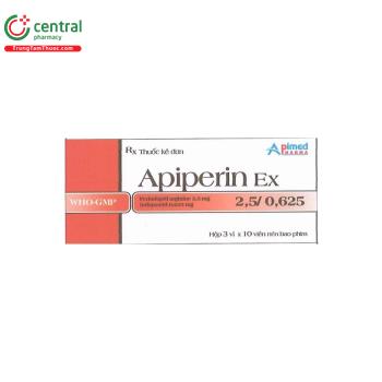 Apiperin Ex 2,5/ 0,625 mg