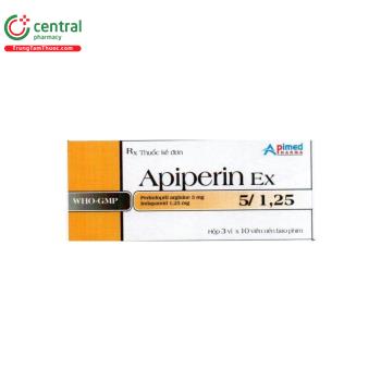 Apiperin Ex 5/ 1,25 mg