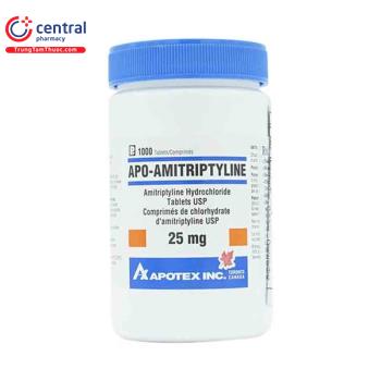 Apo-Amitriptyline 25mg