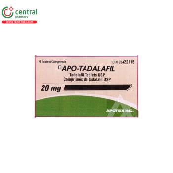 APO-Tadalafil 20 mg