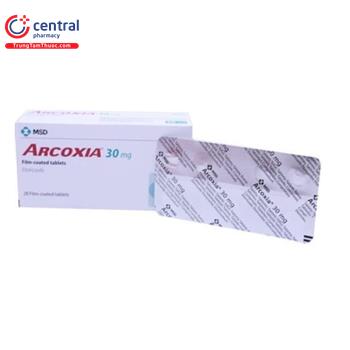 [CHÍNH HÃNG] Thuốc Arcoxia 30mg - Trị đau xương khớp, gout cấp