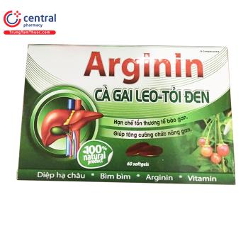 Arginin Cà Gai Leo - Tỏi Đen