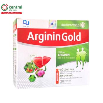 Arginin Gold Đại Uy dạng ống