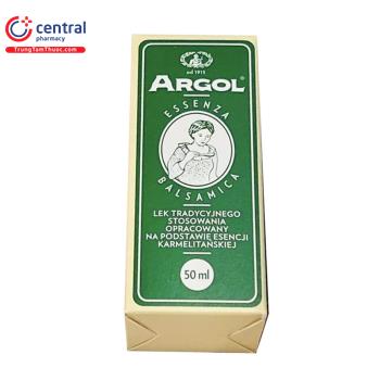 [Chính hãng] Dầu Argol Essenza Balsamica trị say xe, cảm cúm