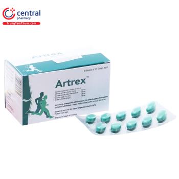 Thuốc Artrex - Thuốc trị viêm đau xương khớp từ thảo dược