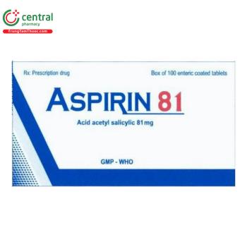 Aspirin 81mg Quapharco