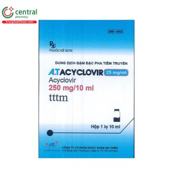 A.T Acyclovir 25 mg/ml