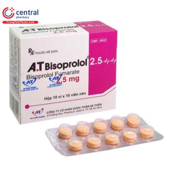 A.T Bisoprolol 2.5mg