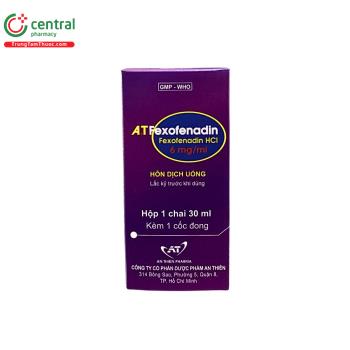  A.T Fexofenadin (chai 30ml)