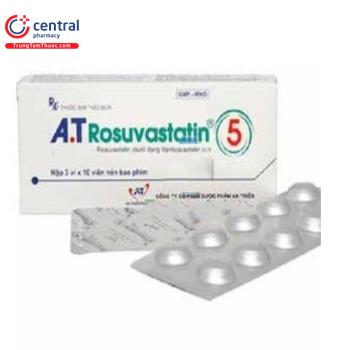 A.T Rosuvastatin 5 (Hộp 50 viên)