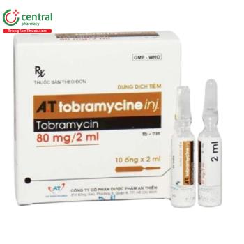 A.T Tobramycine inj 80mg/2ml