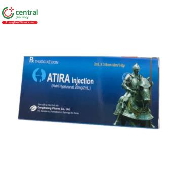 Thuốc Atira Injection 20mg/2ml giảm đau trong viêm xương khớp đầu gối