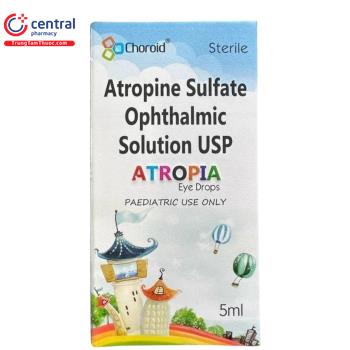 ATROPIA 0.01 % 5ml - Trợ thủ đắc lực làm chậm quá trình cận thị ở trẻ