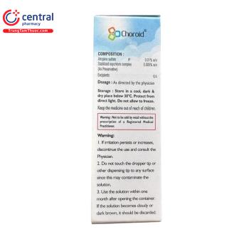 ATROPIA 0.01 % 5ml - Trợ thủ đắc lực làm chậm quá trình cận thị ở trẻ