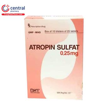 Atropin Sulfat 0,25mg Hataphar