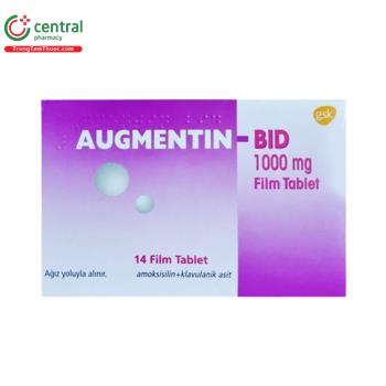 Augmentin - BID 1000mg