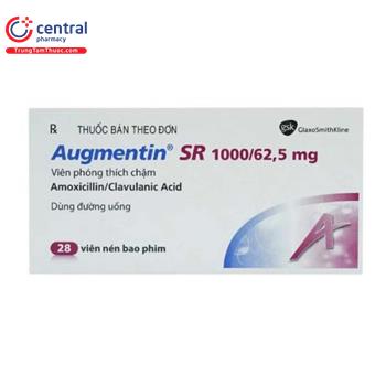 Augmentin SR 1000/62.5 mg