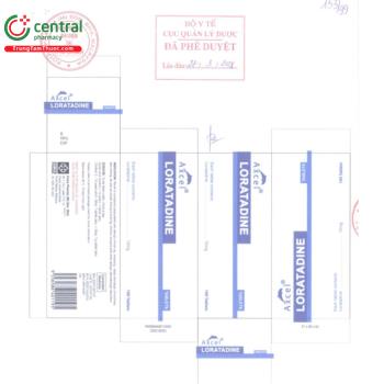 Thuốc Axcel Loratadine Tablet 10mg - Giảm triệu chứng viêm mũi dị ứng