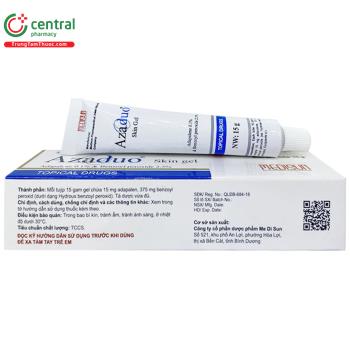 Thuốc Azaduo Gel 30g trị mụn trứng cá: Công dụng và giá bán