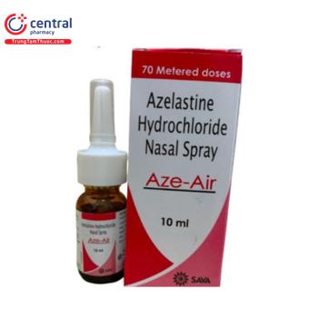 Thuốc xịt mũi Aze-Air điều trị viêm mũi dị ứng, viêm mũi do vận mạch