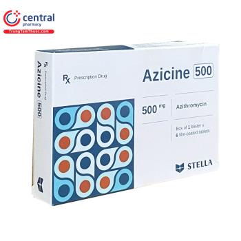 [CHÍNH HÃNG] Thuốc Azicine 500 điều trị nhiễm khuẩn an toàn