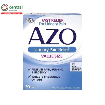 AZO Urinary Pain Relief Value Size