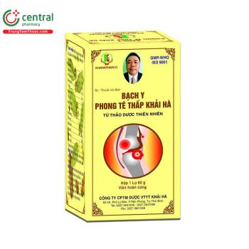 Bạch Y Phong Tê Thấp Khải Hà