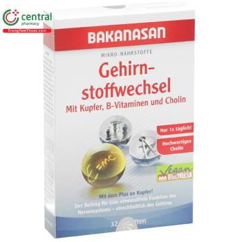 Bakanasan Gehirn - stoffwechsel