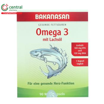 Bakanasan Omega 3 mit Lachsol