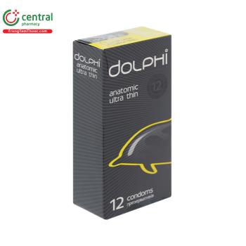 Bao cao su Dolphi Anatomic Ultra Thin (Hộp 12 cái)